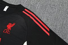 2025-26 Liverpool FC Black Short Sleeve Training Shirt