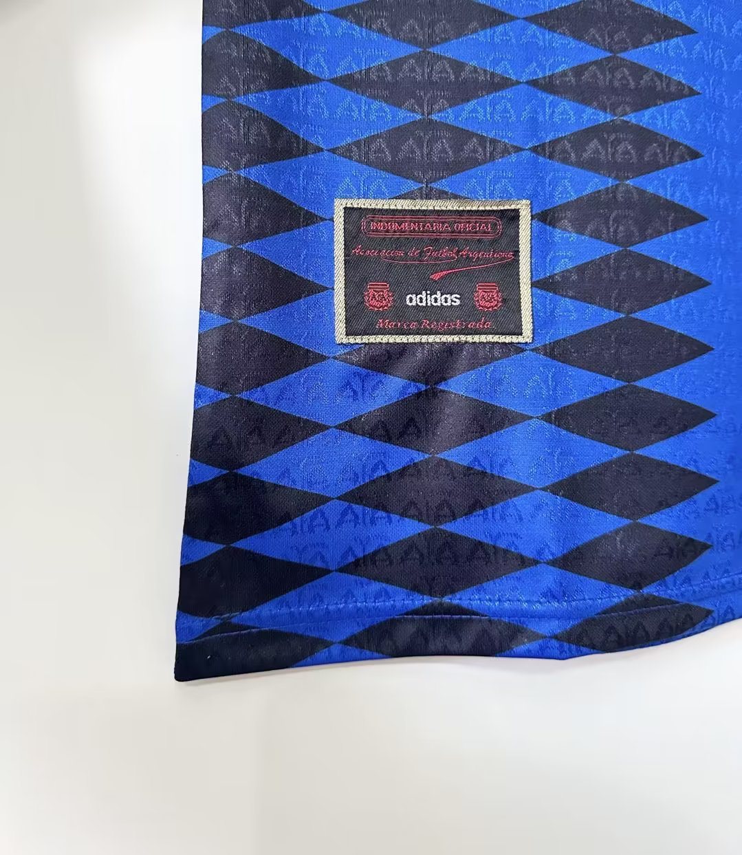 1994 Argentina Away Jacquard Retro Jersey