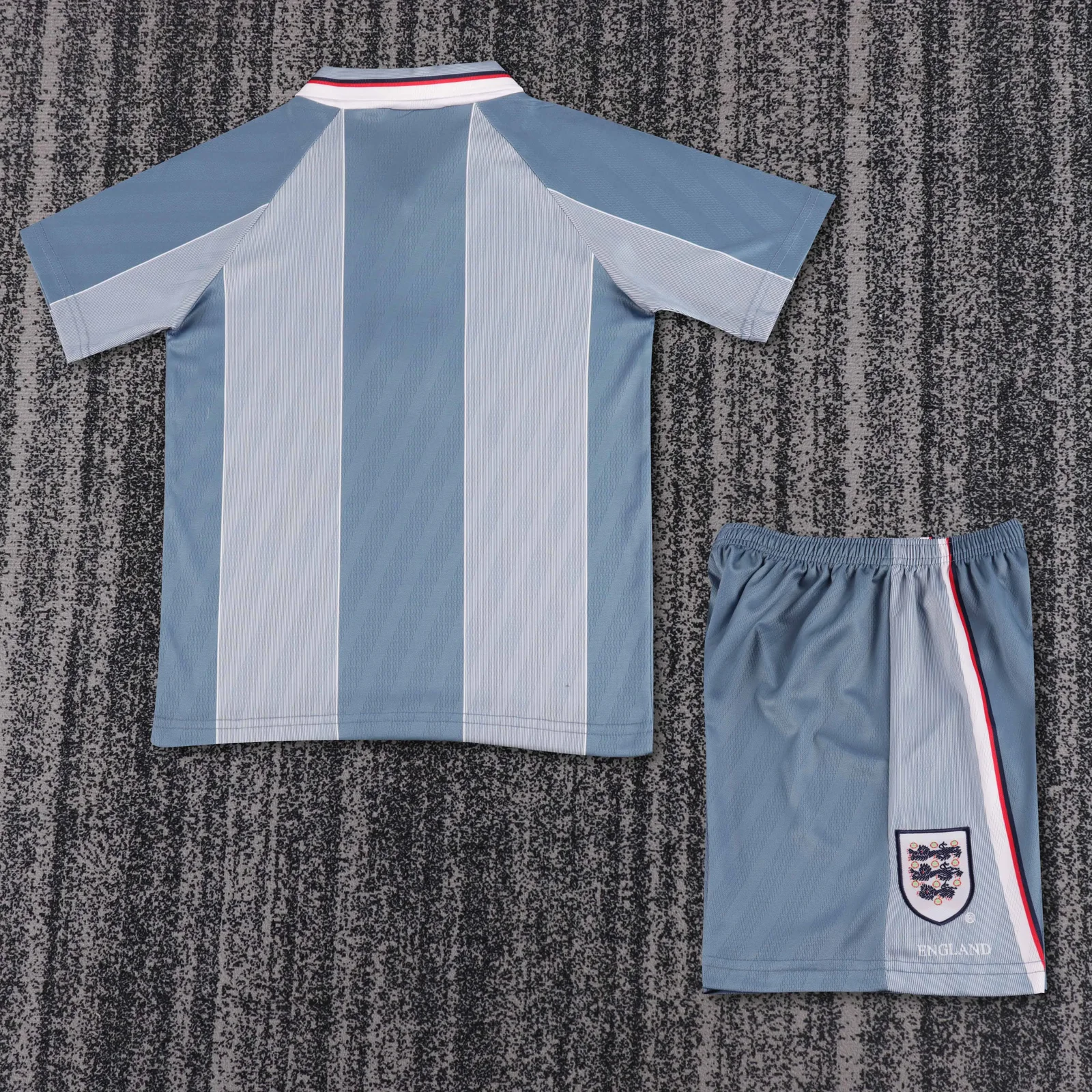 1996 England Away Retro Shirt - Kids Sizes
