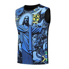 2025-26 Brazil vest training jersey