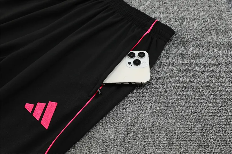 2025-26 Arsenal Black Half-Zip Training Kit