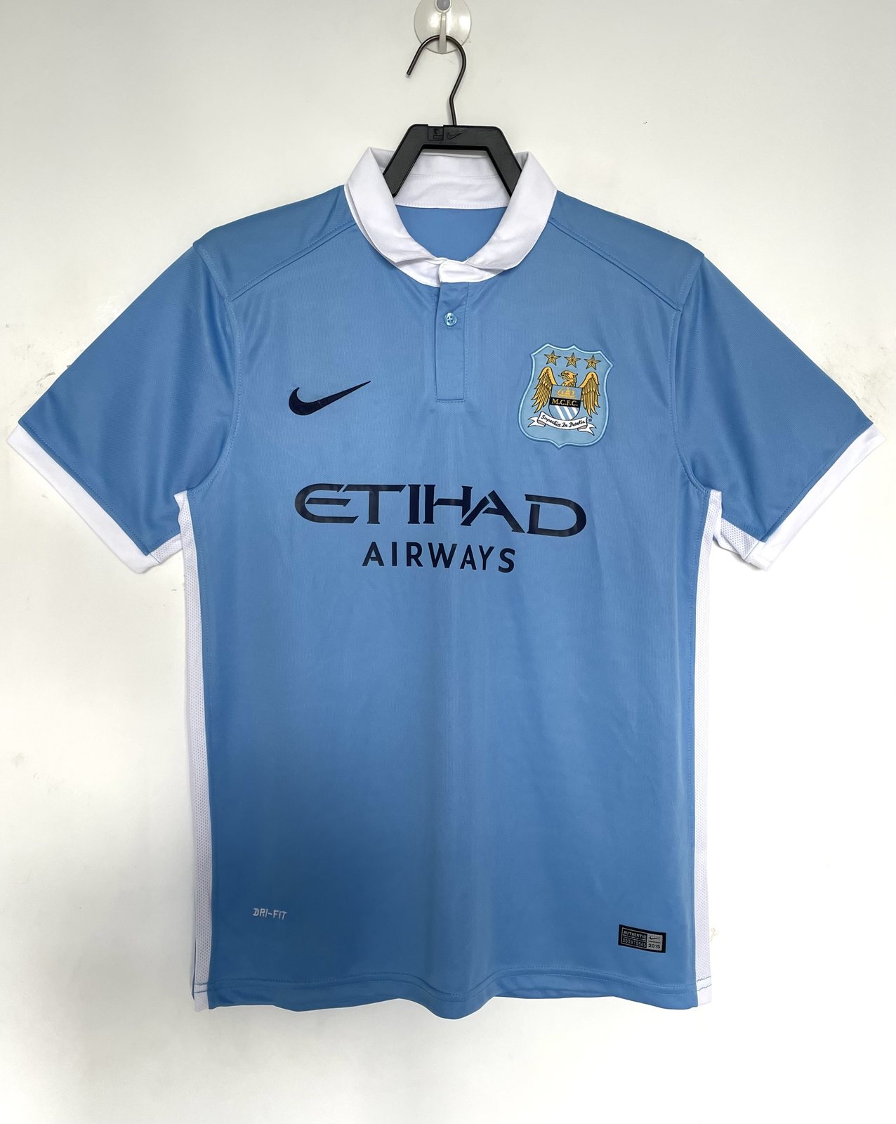 2015-16 Manchester City Retro Home Jersey