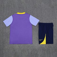 2025-26 Atletico Madrid Purple Short Sleeve Training Jersey