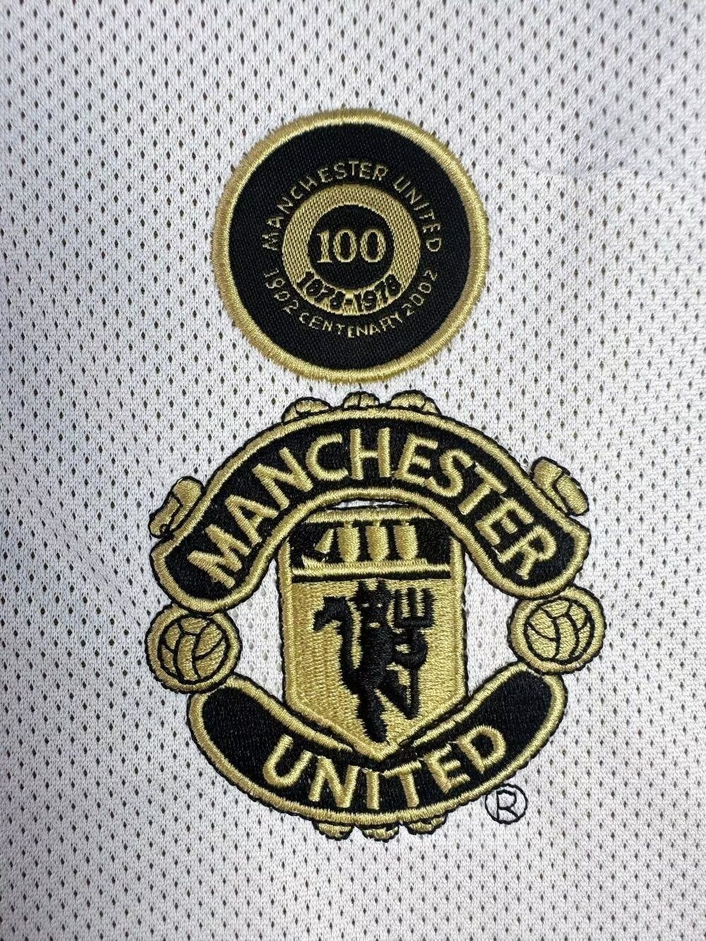 2007-08 Manchester United Reversible Centenary Retro Long-Sleeve Jersey