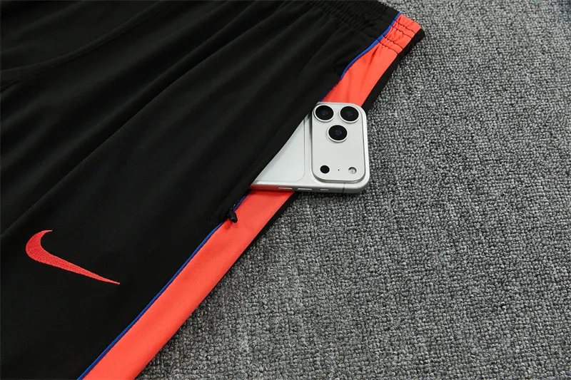 2026-27 Paris Black Half-Zip Training Jersey