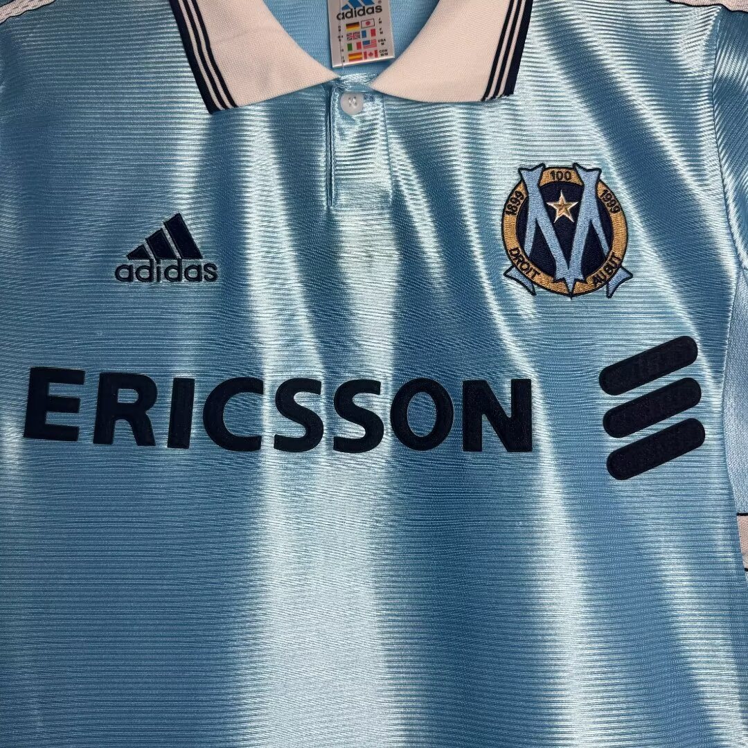 1998-99 Marseille Away Retro Jersey