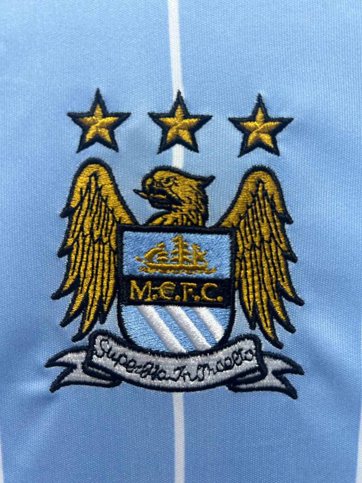 2007-08 Manchester City Home Retro Jersey