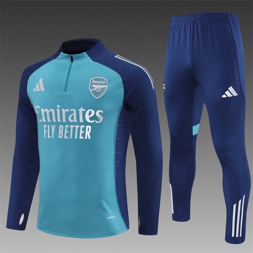 2025-26 Arsenal Green Half-Raised Training Jersey