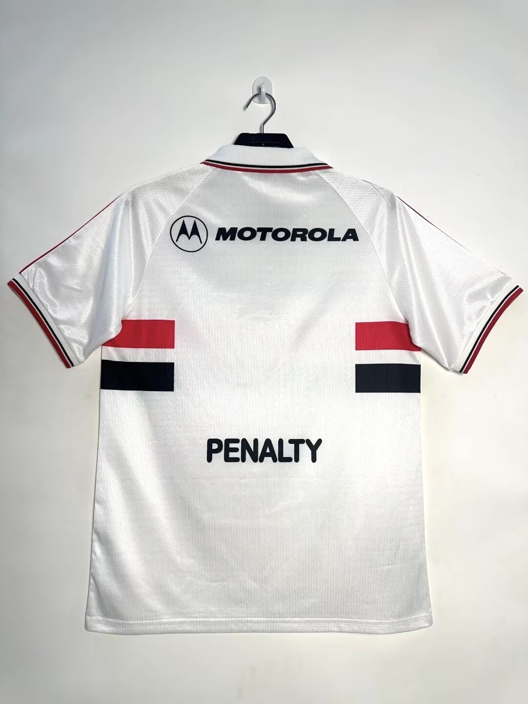 2000 Sao Paulo home retro jersey with collar