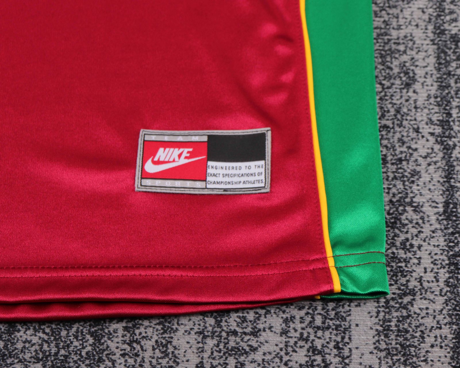1998 Portugal Home Retro Jersey – Kids