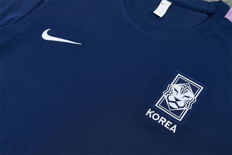 2026-27 South Korea Royal Blue Short-Sleeve Training Jersey