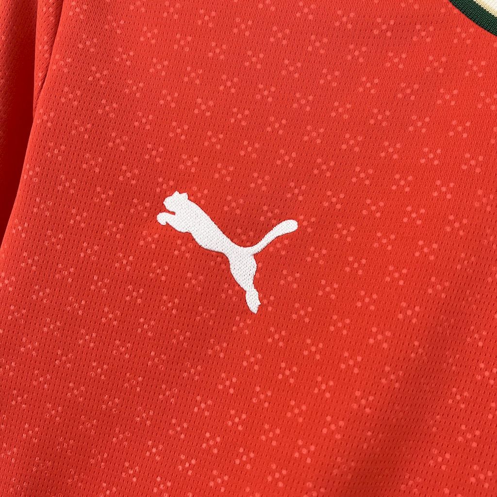 2025-26 Portugal Home Long Sleeve Jersey - Fan Edition