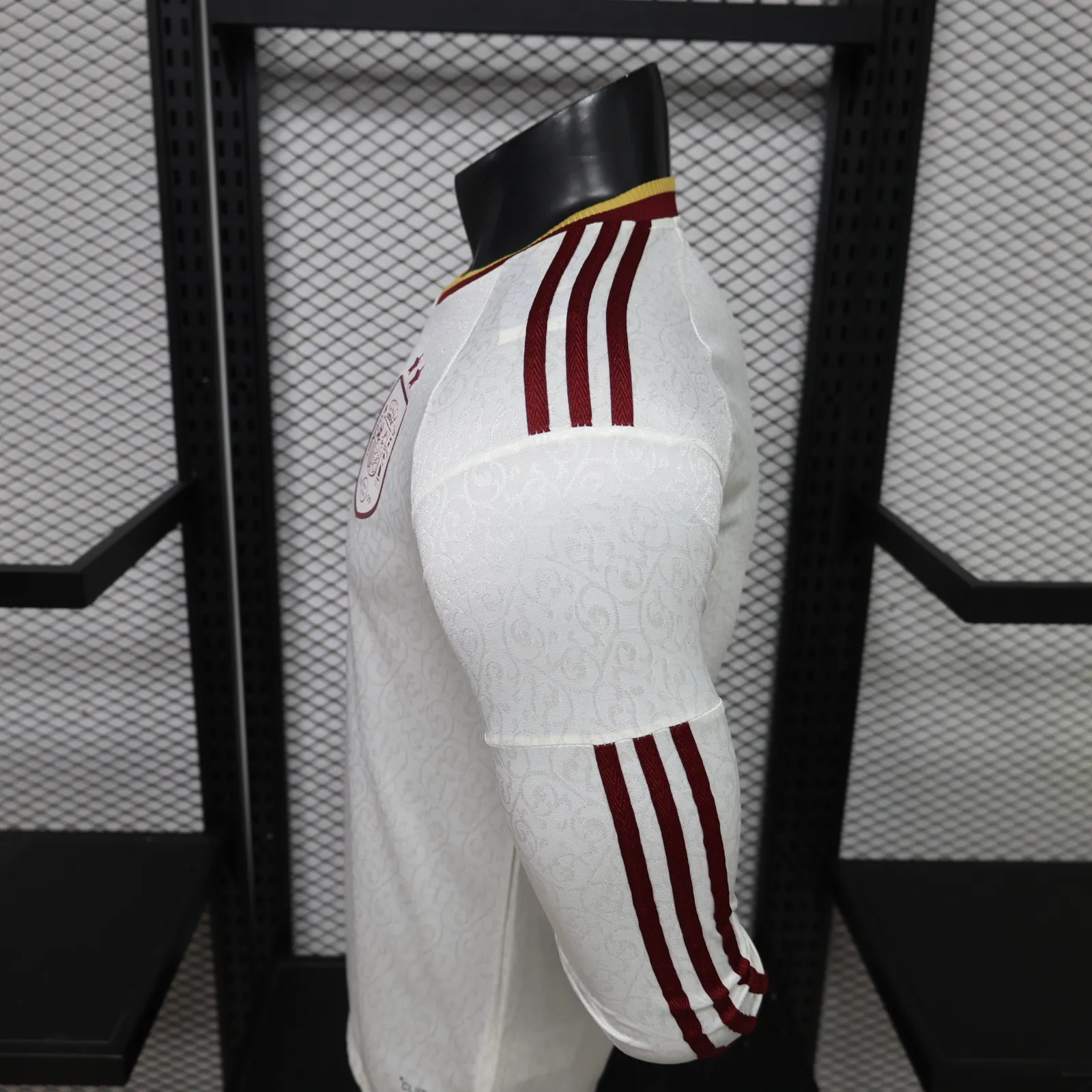 2026-27 Spain Away Long-Sleeve Jersey (Two Stars) – Player Version