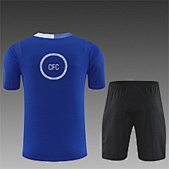 2025-26 Chelsea Blue T90 Short Sleeve Training Shirt
