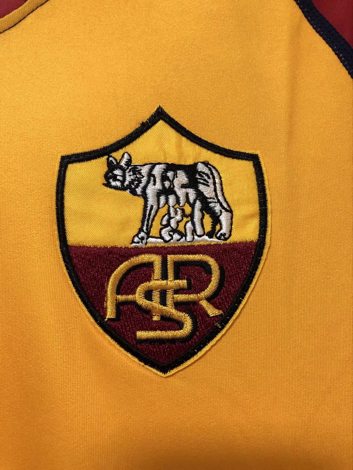 2000-01 Roma Home Retro Jersey