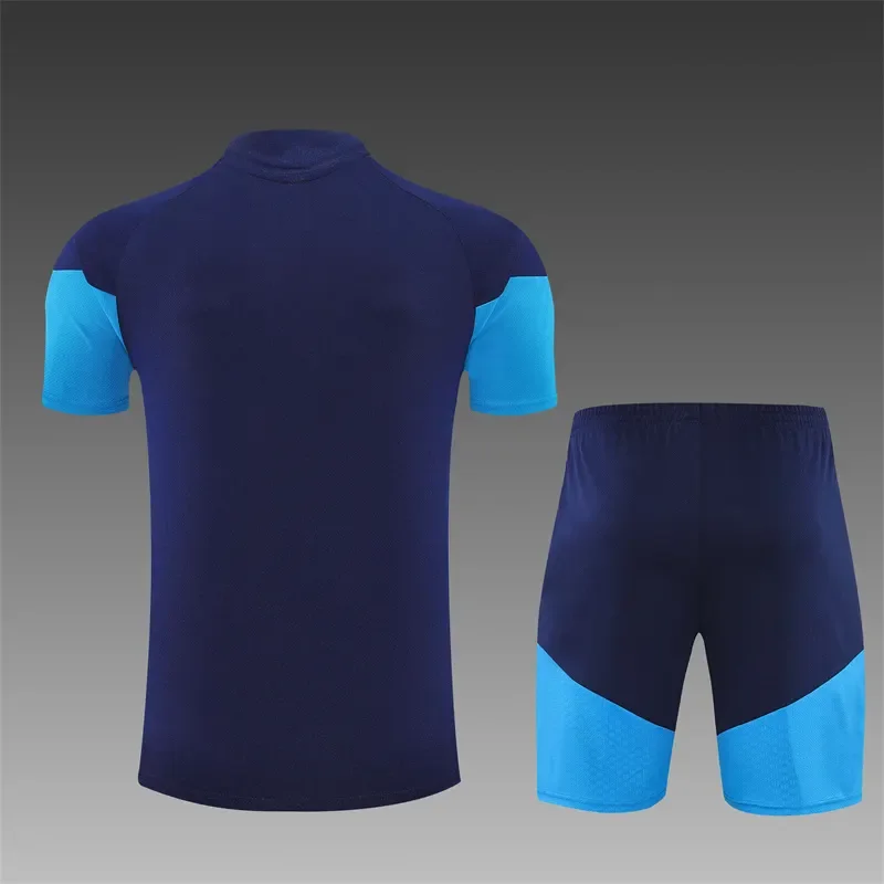 2026-27 Spain Royal Blue Short-Sleeve Training Jersey (Two Stars)