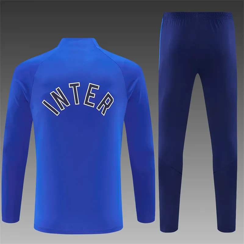 2026-27 Inter Milan Blue Half-Zip Training Jersey