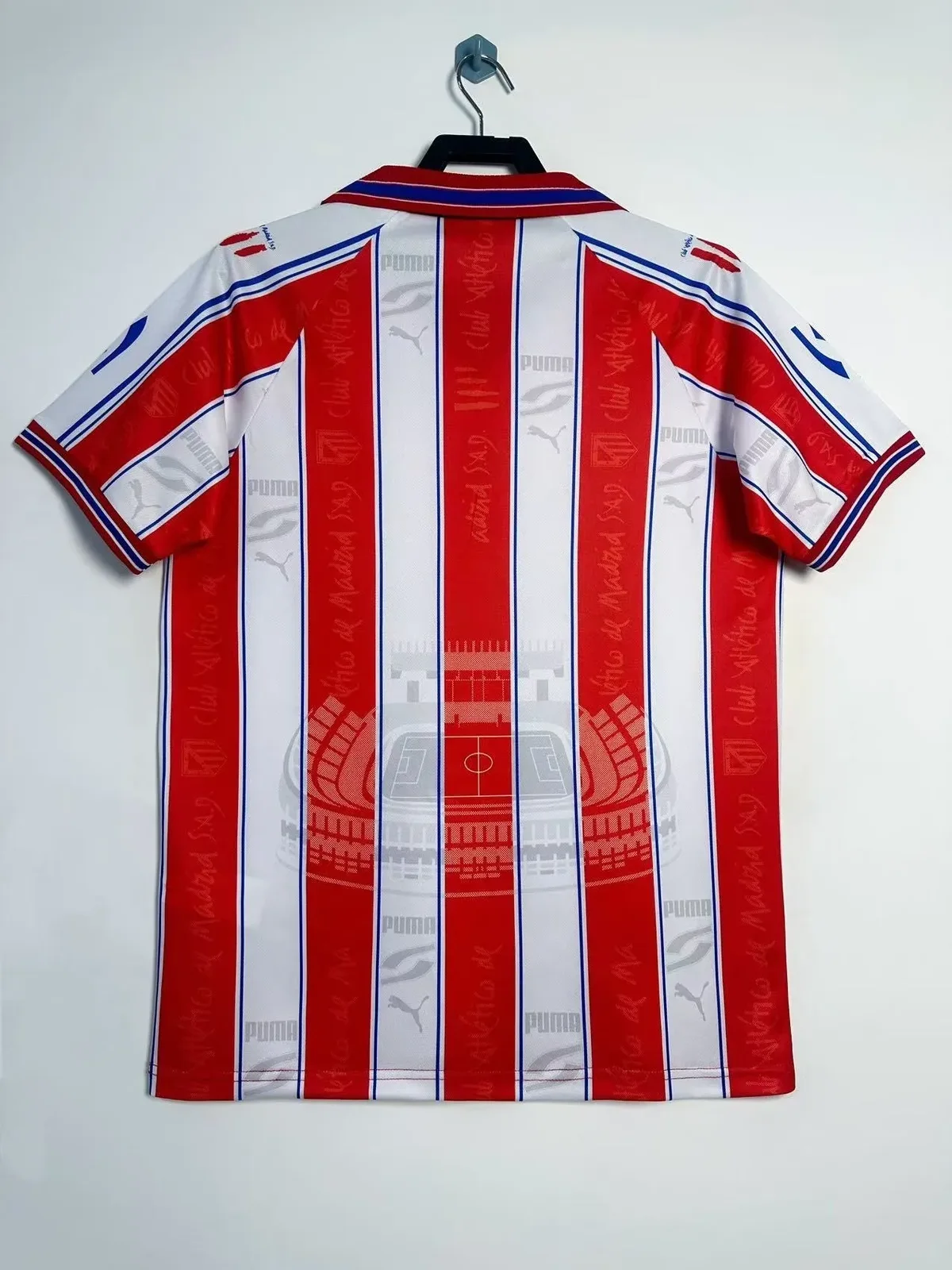 1996-97 Atlético Madrid Retro Home Jersey
