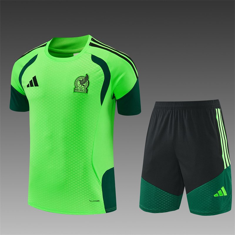 2026-27 Mexico Green Short-Sleeve Training Jersey