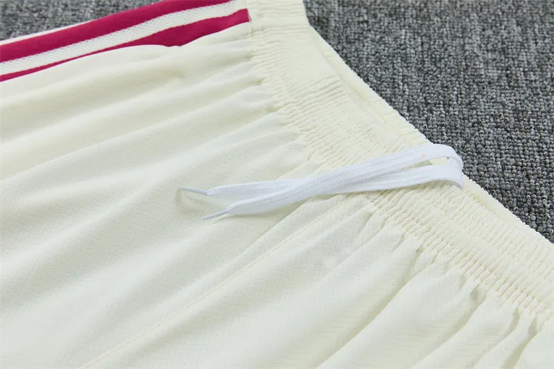2026-27 Real Madrid Beige Short-Sleeve Training Jersey