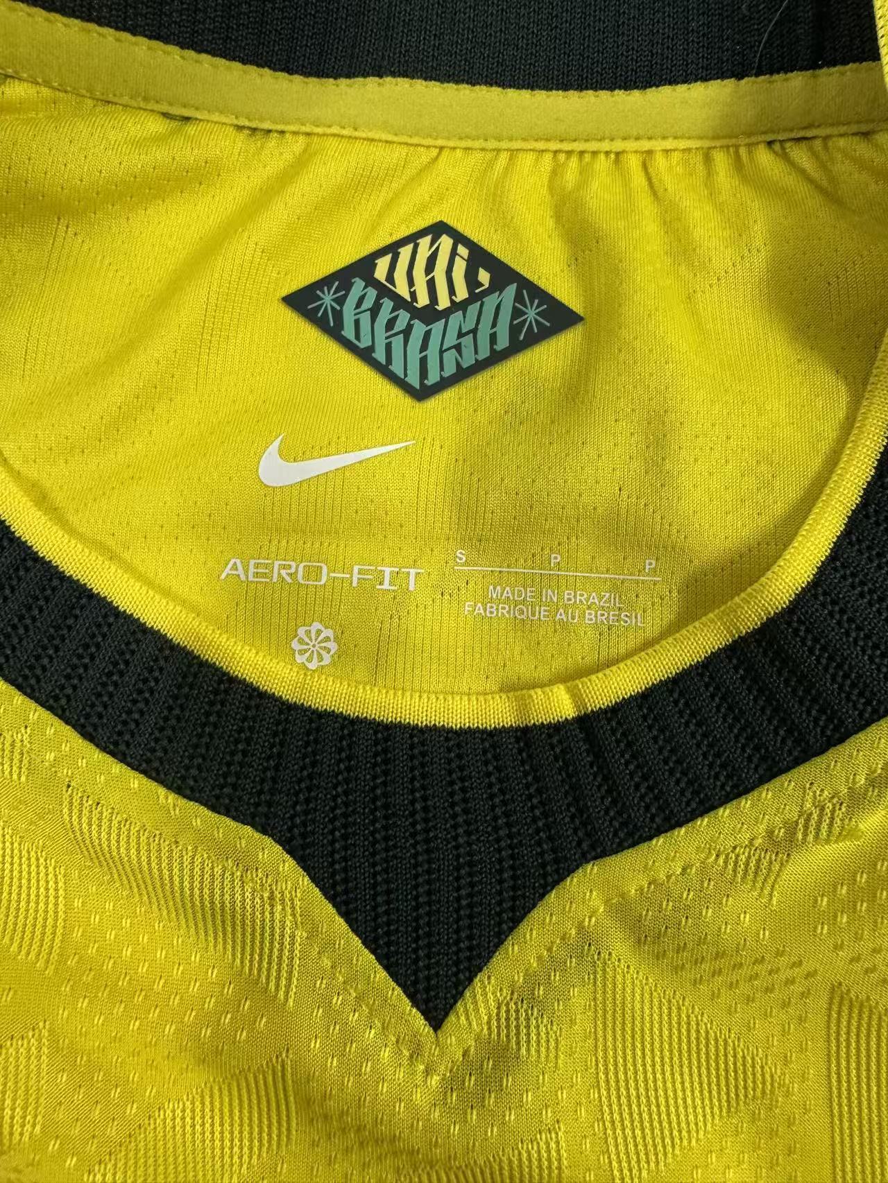 2026 Brazil Home Jersey – Player Version