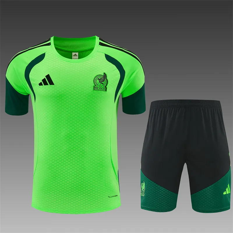 2026-27 Mexico Green Short-Sleeve Training Jersey