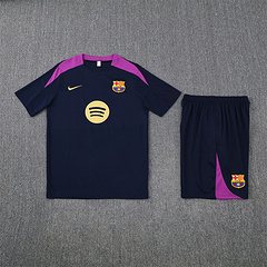 2025-26 Barcelona Royal Blue Short Sleeve Training Jersey