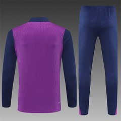 2025-26 Barcelona Purple Half-Dress Training Jersey