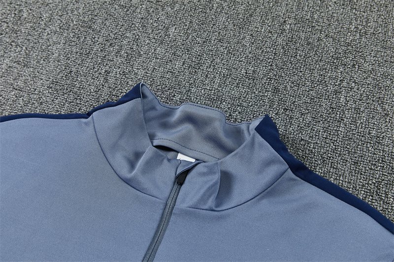 2026-27 England Grey Half-Zip Training Jersey