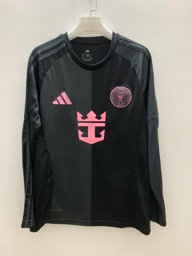 2025-26 Miami Away Long Sleeve Jersey - Fan Edition