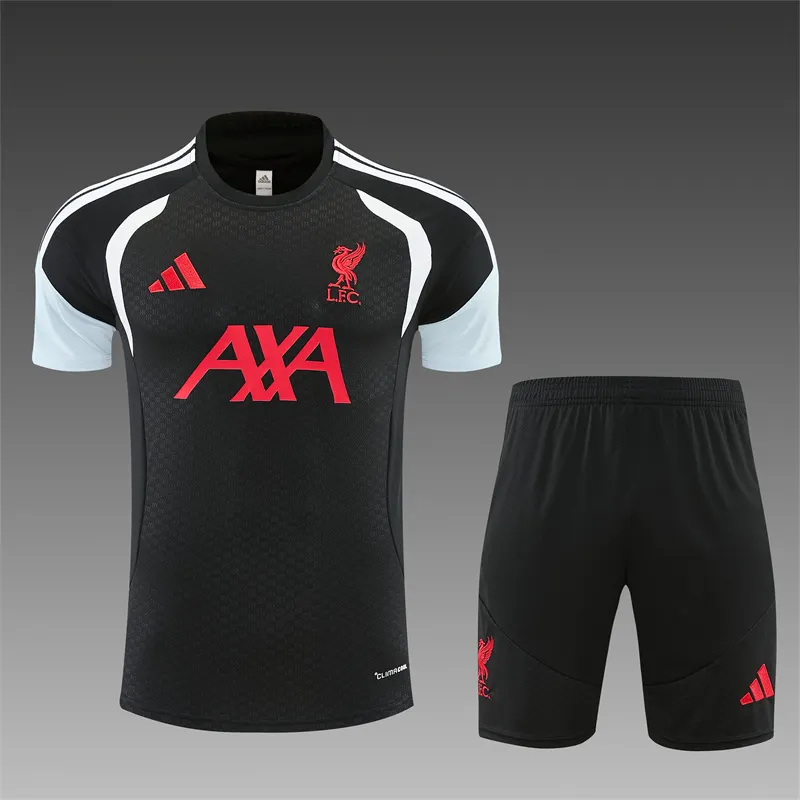 2026-27 Liverpool Black Short-Sleeve Training Jersey