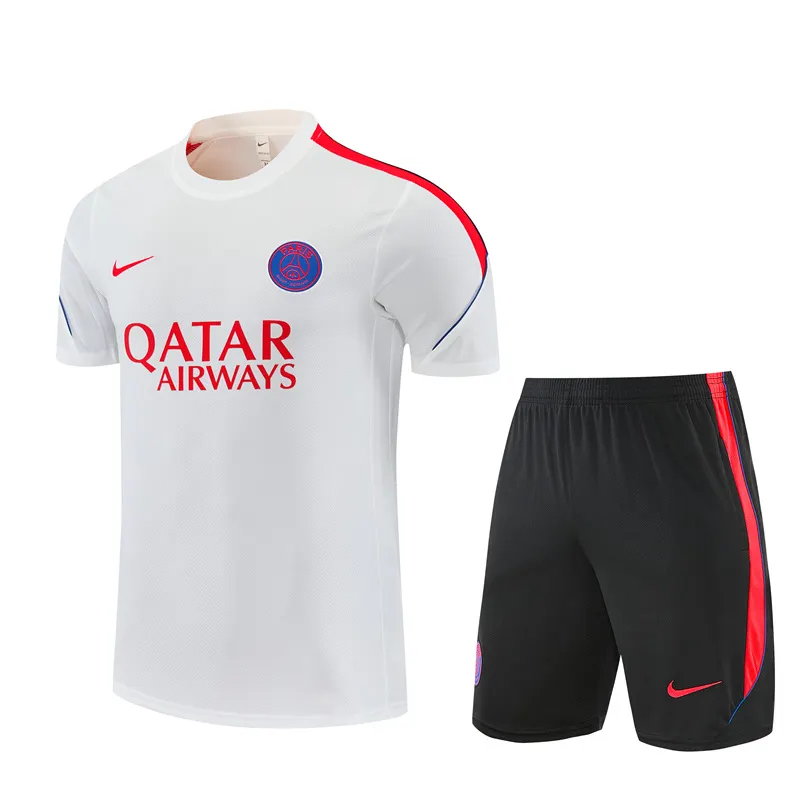 2026-27 Paris White Short-Sleeve Training Jersey