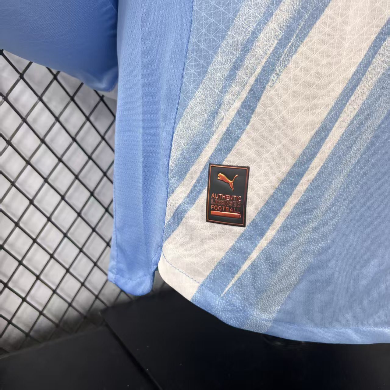 2025-26 Manchester City Home Long-Sleeve Jersey – Player Version