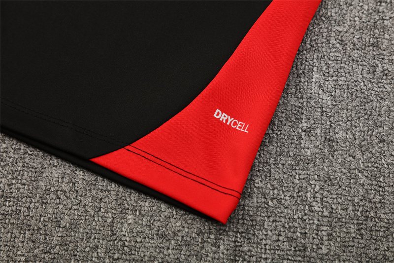 2025-26 Portugal Black Half-Zip Training Jersey