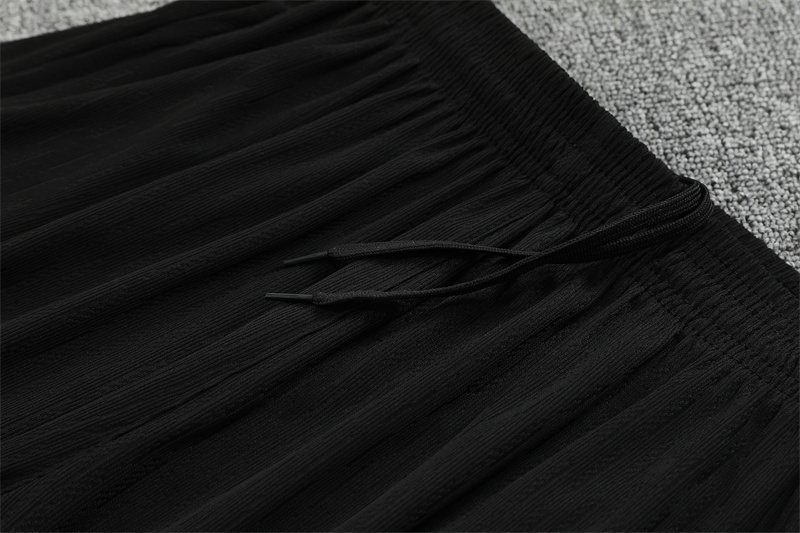 2025-26 Brazil Black Half-Zip Training Jersey