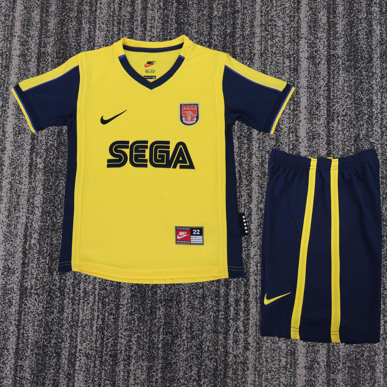 2000-01 Arsenal Away Retro Jersey - Kids