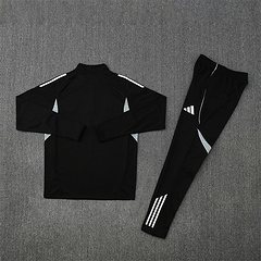 2025-26 Argentina Black Half-zip Training Jersey