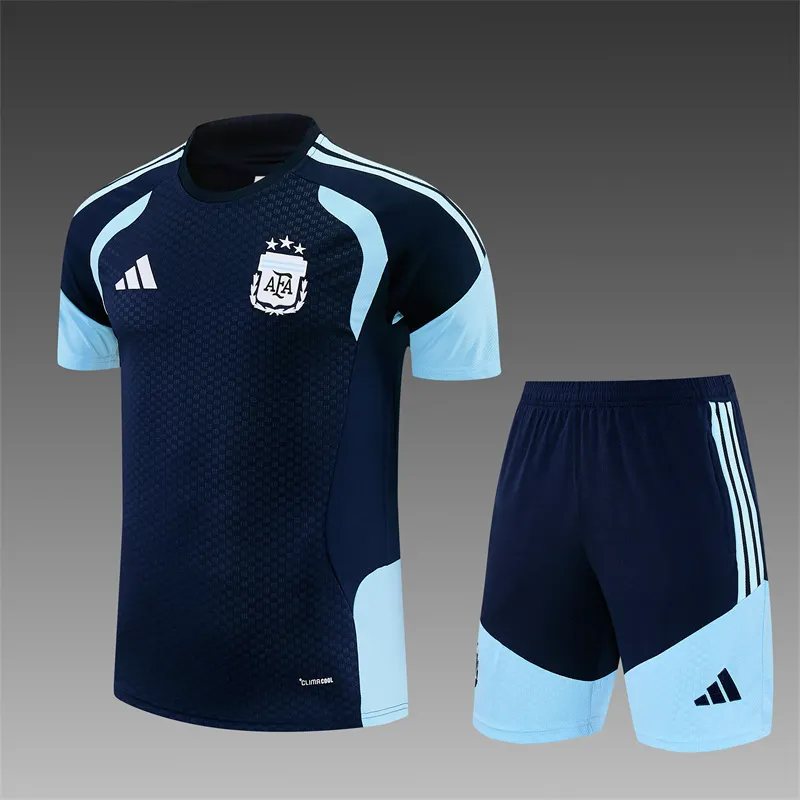 2026-27 Argentina Royal Blue Short-Sleeve Training Jersey