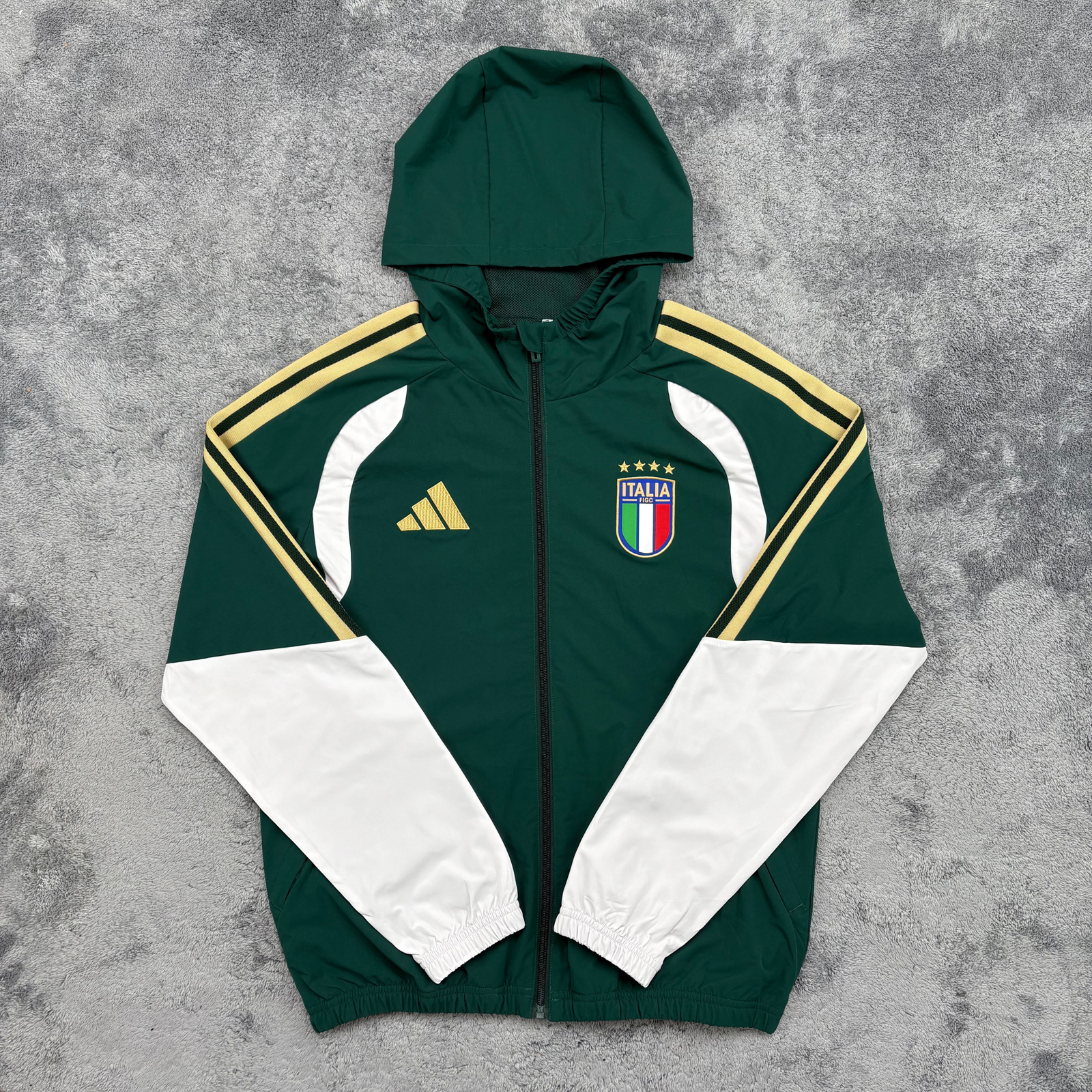 2026-27 Italy Full-Zip Hooded Training Jersey