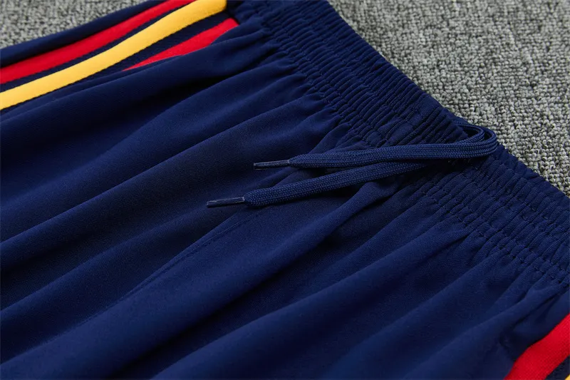 2026-27 Spain Royal Blue Half-Zip Training Jersey