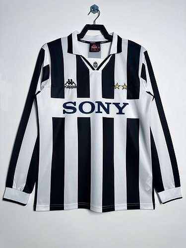 1995-97 Juventus Home Long Sleeve Retro Jersey