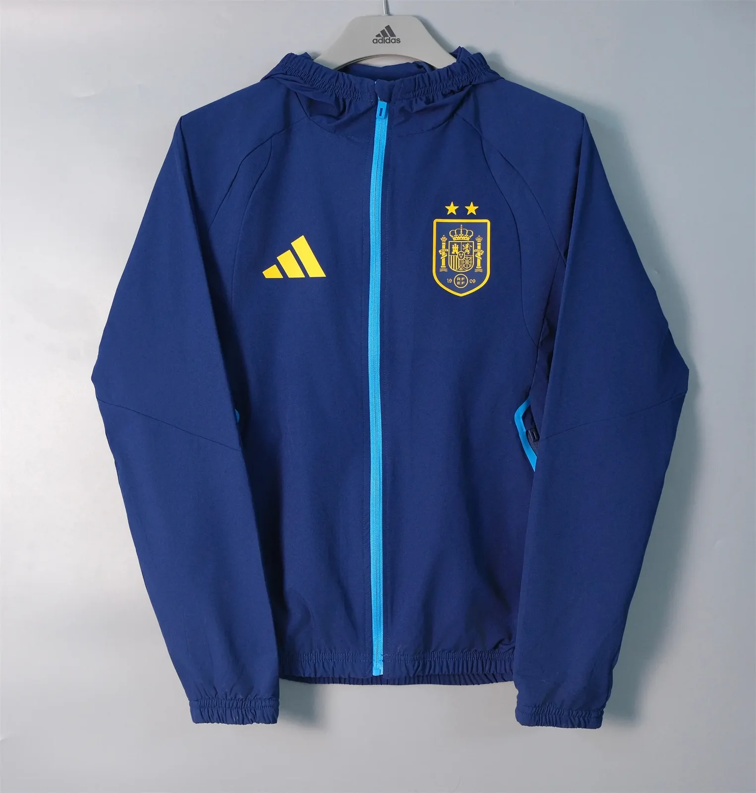 2026-27 Spain Hooded Waterproof Windbreaker