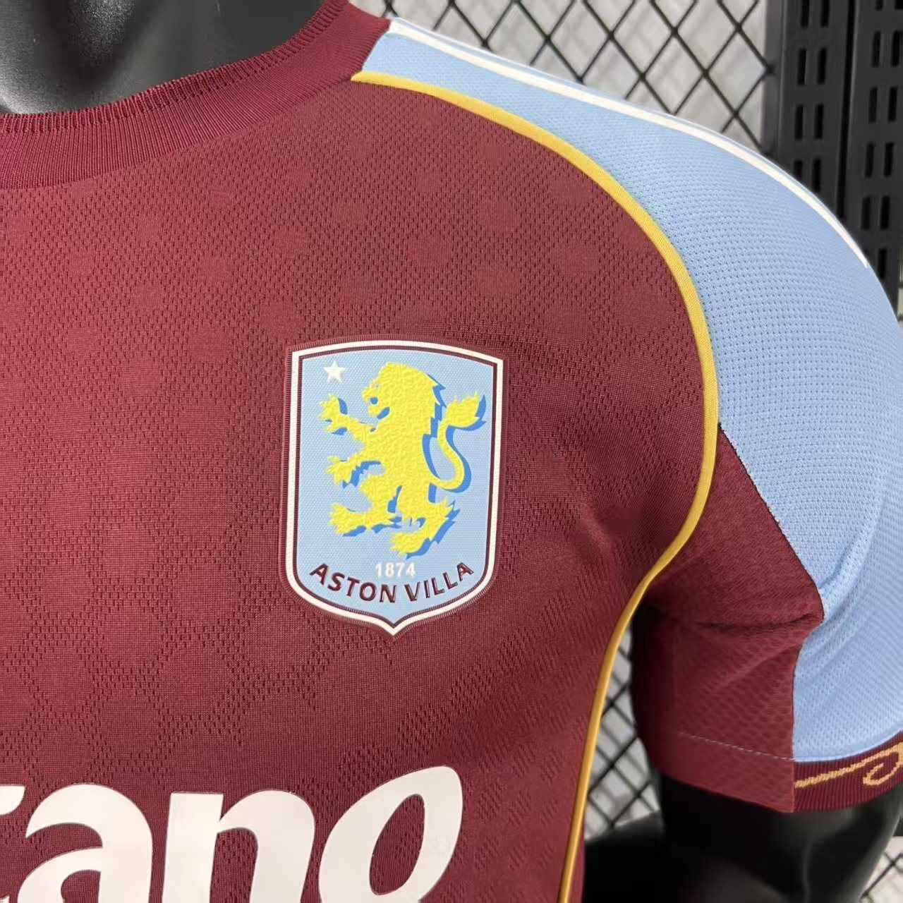2025-26 Aston Villa Home Shirt – Player Version