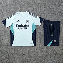 2025-26 Arsenal Light Grey Short Sleeve Training Jersey
