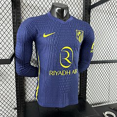 2025-26 Atletico Madrid Away Long Sleeve Shirt - Player Edition.