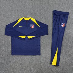 2025-26 Atletico Madrid Royal Blue Half-Dress Training Jersey