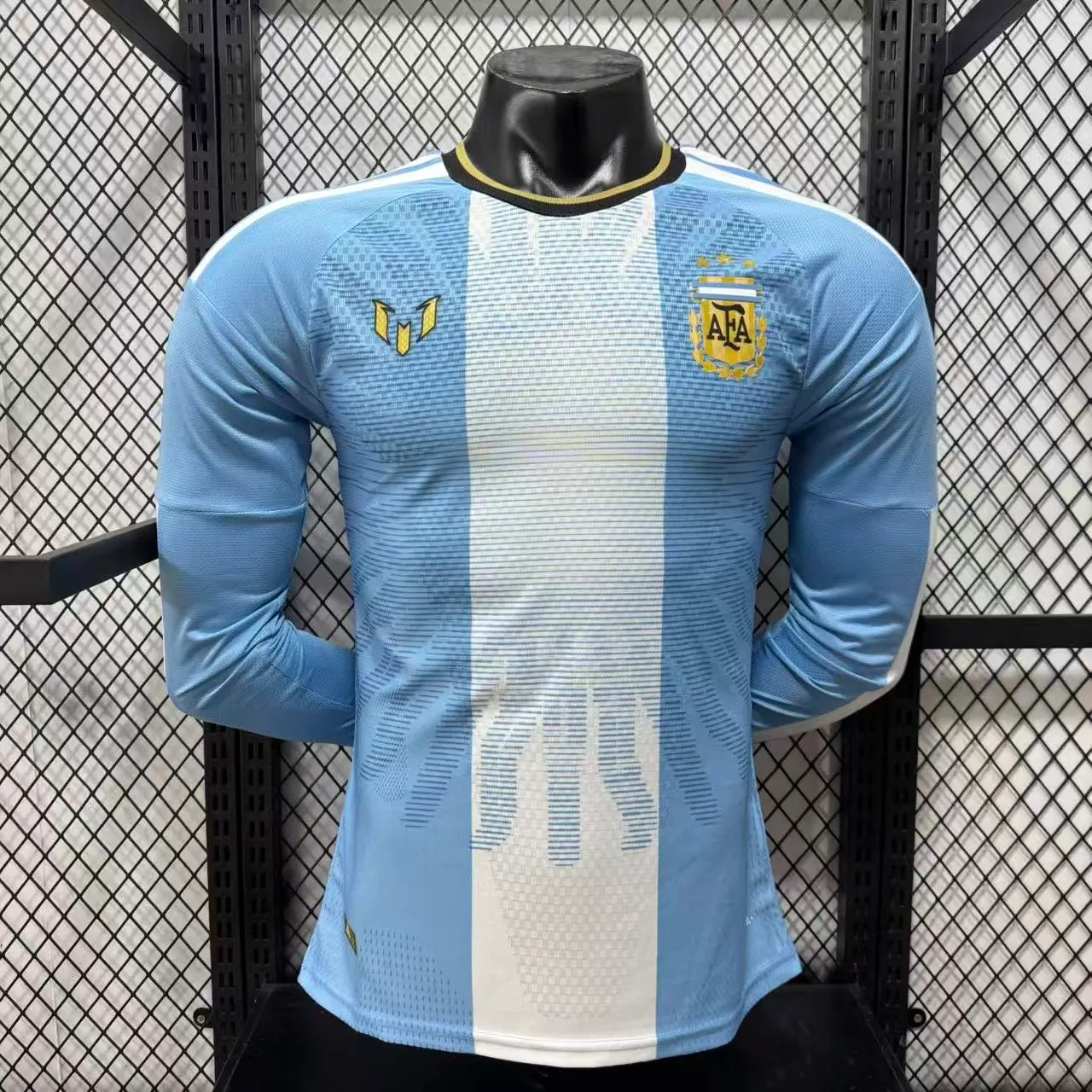2026-27 Argentina Messi Commemorative Long-Sleeve Jersey – Player Version