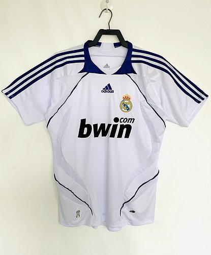 2007-08 Real Madrid Home Retro Jersey