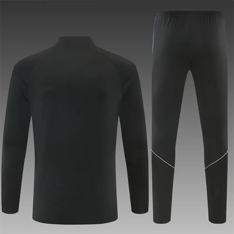 2026-27 Atlético Madrid Black Half-Zip Training Jersey