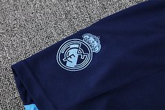 2025-26 Real Madrid Light Blue [Camouflage] Short Sleeve Training Jersey